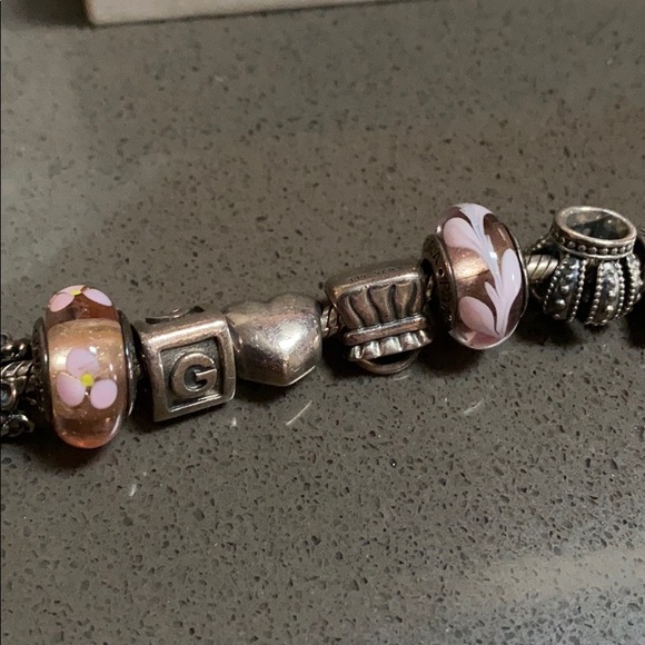 Authentic Pandora Bracelet and Charms - Picture 3 of 5